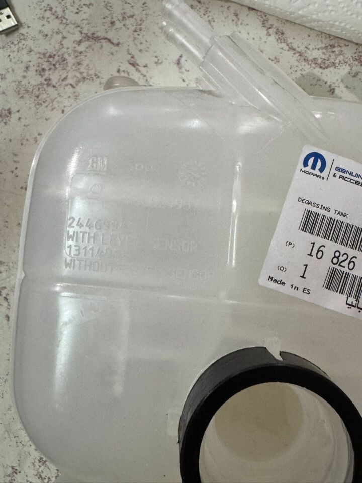 Opel astra h su bidonu orjinal psa 1304241