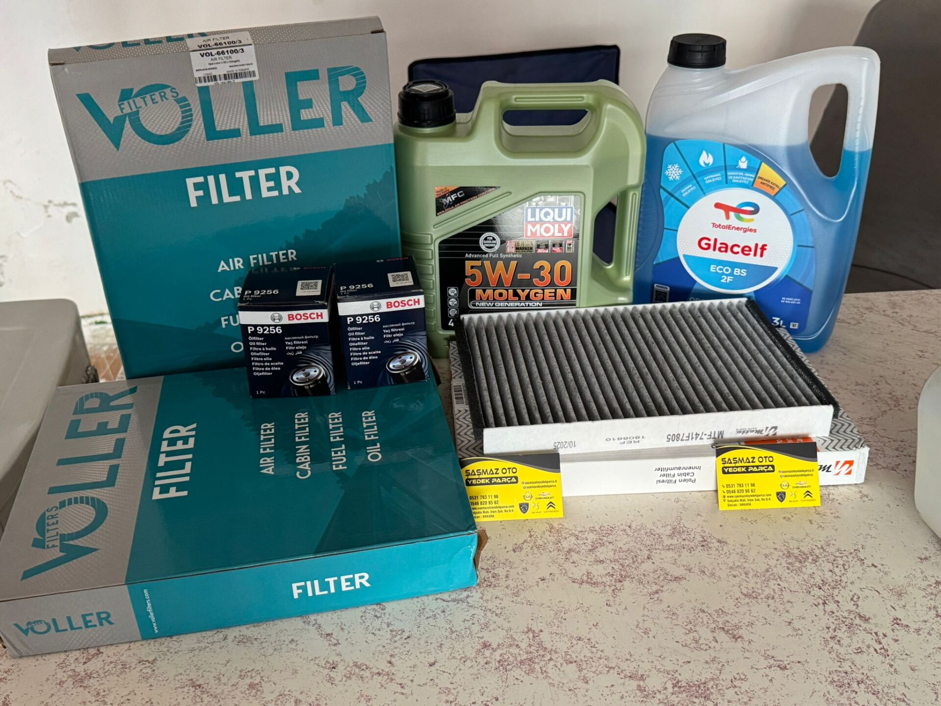 Opel Astra Bakım Seti