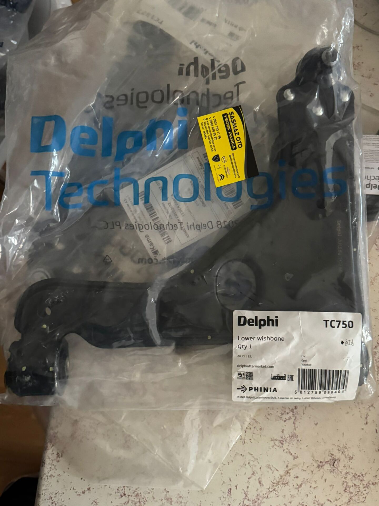 DELPHI TC750 | Opel Astra h vectra b Ön Sol Salıncak Komple Marka