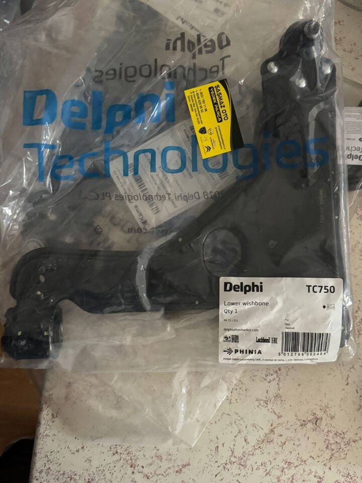 DELPHI TC750 | Opel Astra h vectra b Ön Sol Salıncak Komple Marka