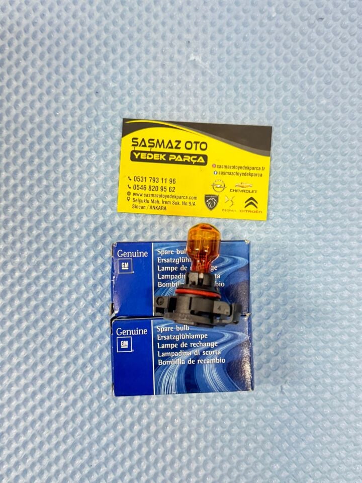 Opel Astra J Sinyal Lambası Ampulü Duylu 2012 ve Sonrası 13503444