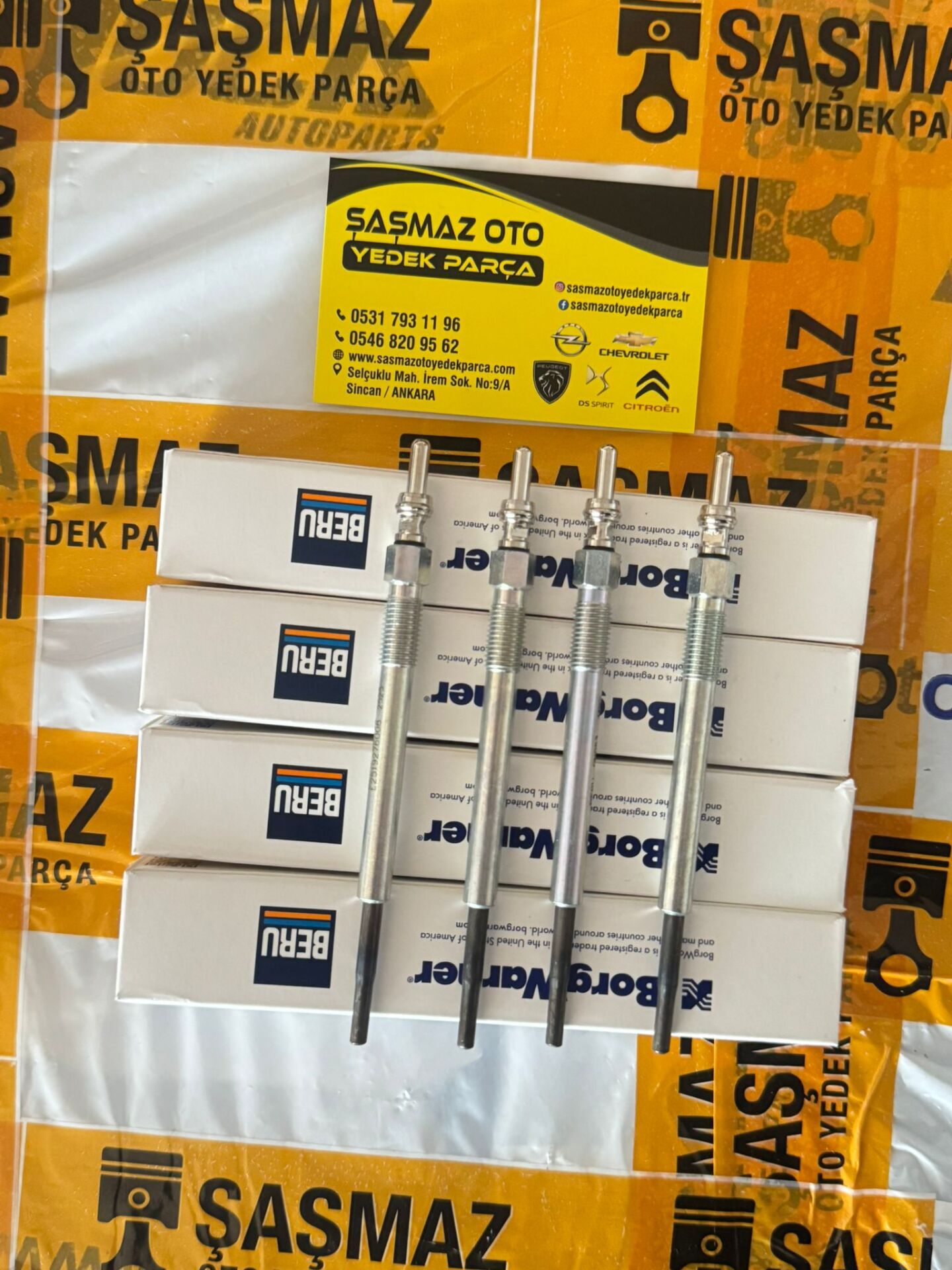 BERU GN053 | Opel Astra H 1.3 Dizel Kızdırma Bujisi 4 Adet