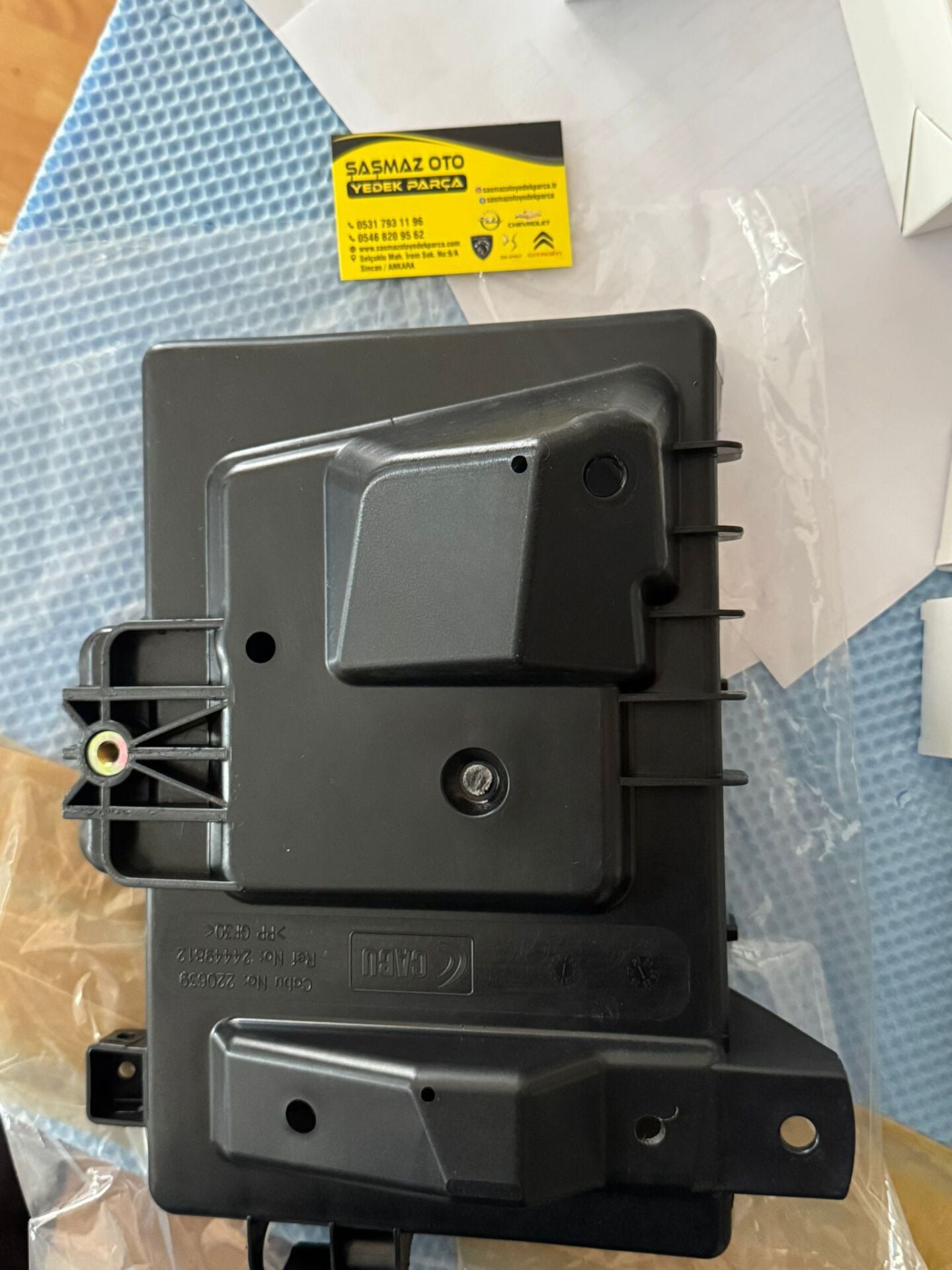 Opel Astra H Akü Alt Plastiği Yerli Marka Yerli Akü Alt Plastiği