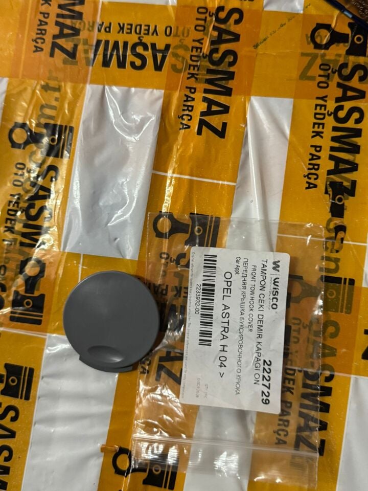 Opel Astra H Ön Tampon Çeki Demir Kapağı 2004-2007