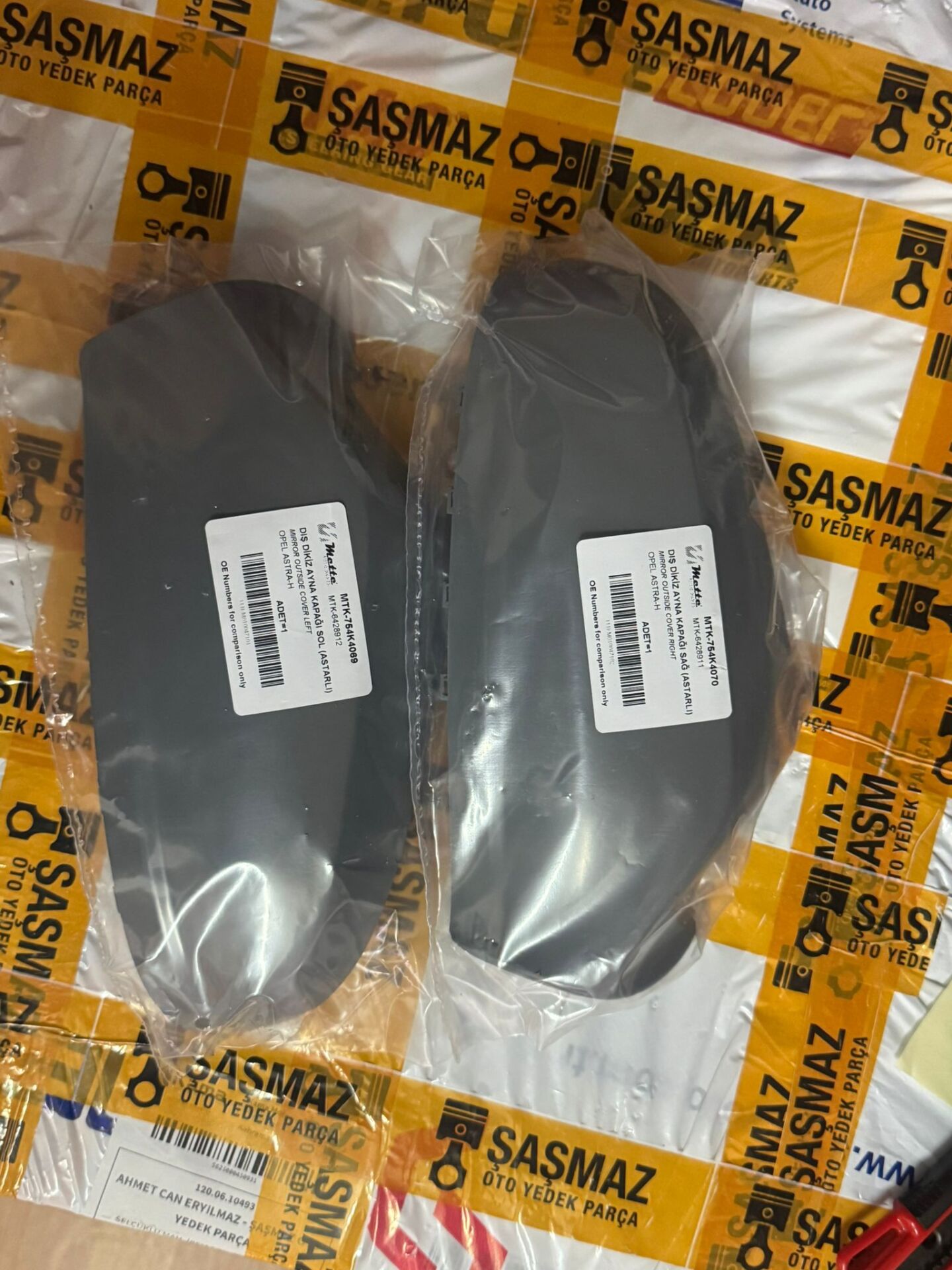 ASTRA H AYNA KAPAKLARI TAKIMI