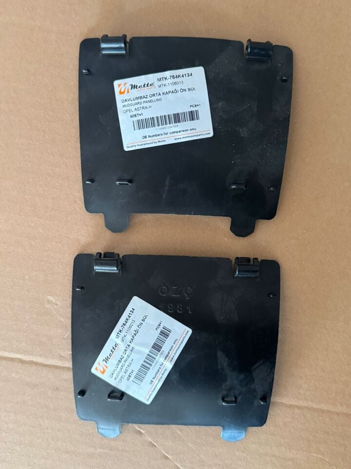 Opel Astra H Sol Ön Çamurluk Davlumbazı METTE Marka