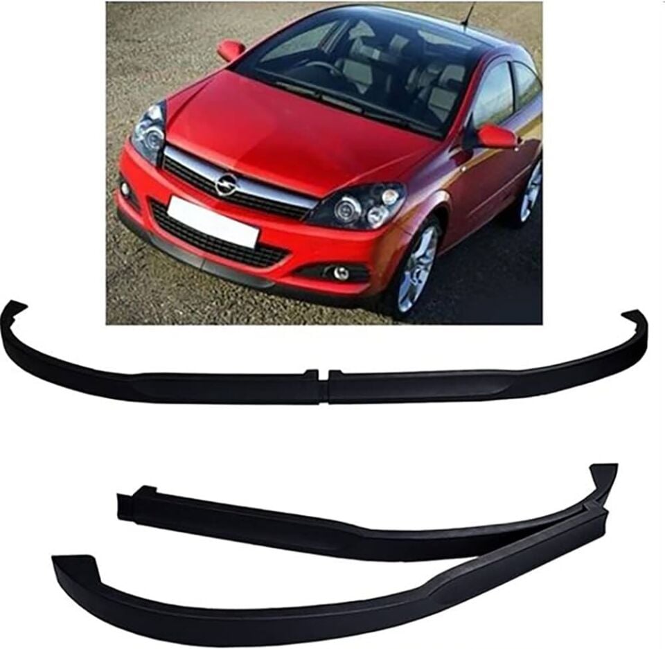 Üniversal Ön Tampon Karlığı Lip Spoiler Esnek Siyah Karlık