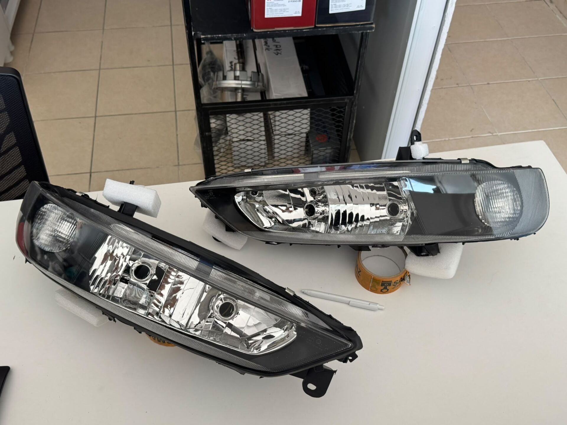 Opel Vectra B Sağ Ve Sol Far Takımı (Makyajlı) DEPO Marka