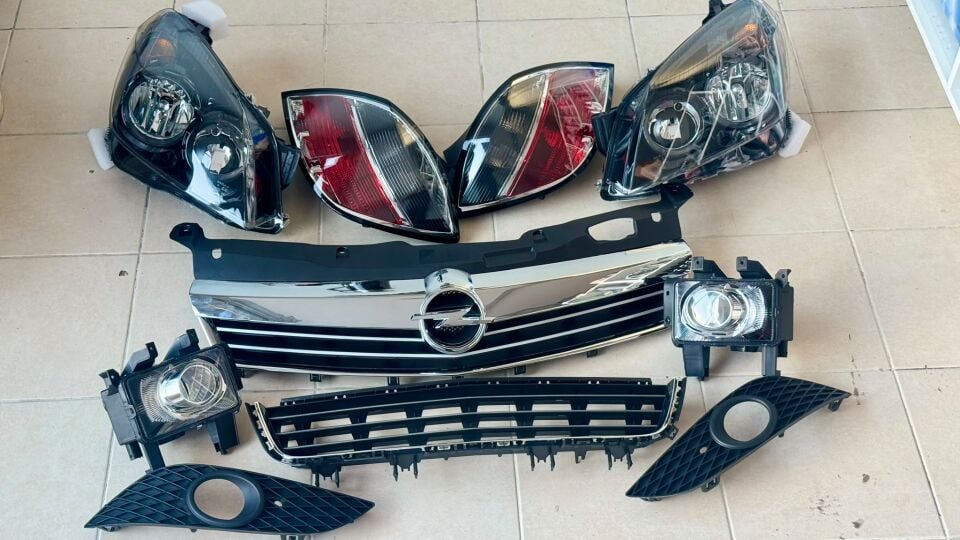 Opel Astra H Cosmo Ön Arka Aydınlatma ve Panjur Seti Far Stop Sis Farı Panjur Takımı