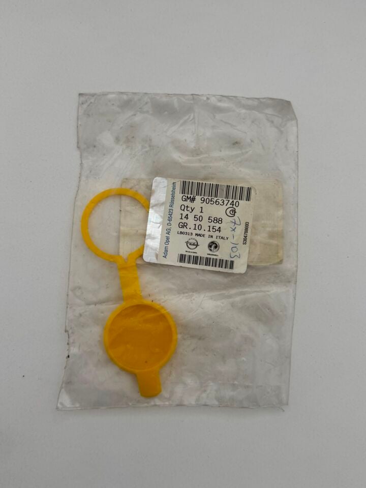 Cam Yıkama Su Fıskiye Depo Kapağı Opel Meriva A, Corsa B, Vectra B, Tigra A GM Orijinal 1450599 - 90563740