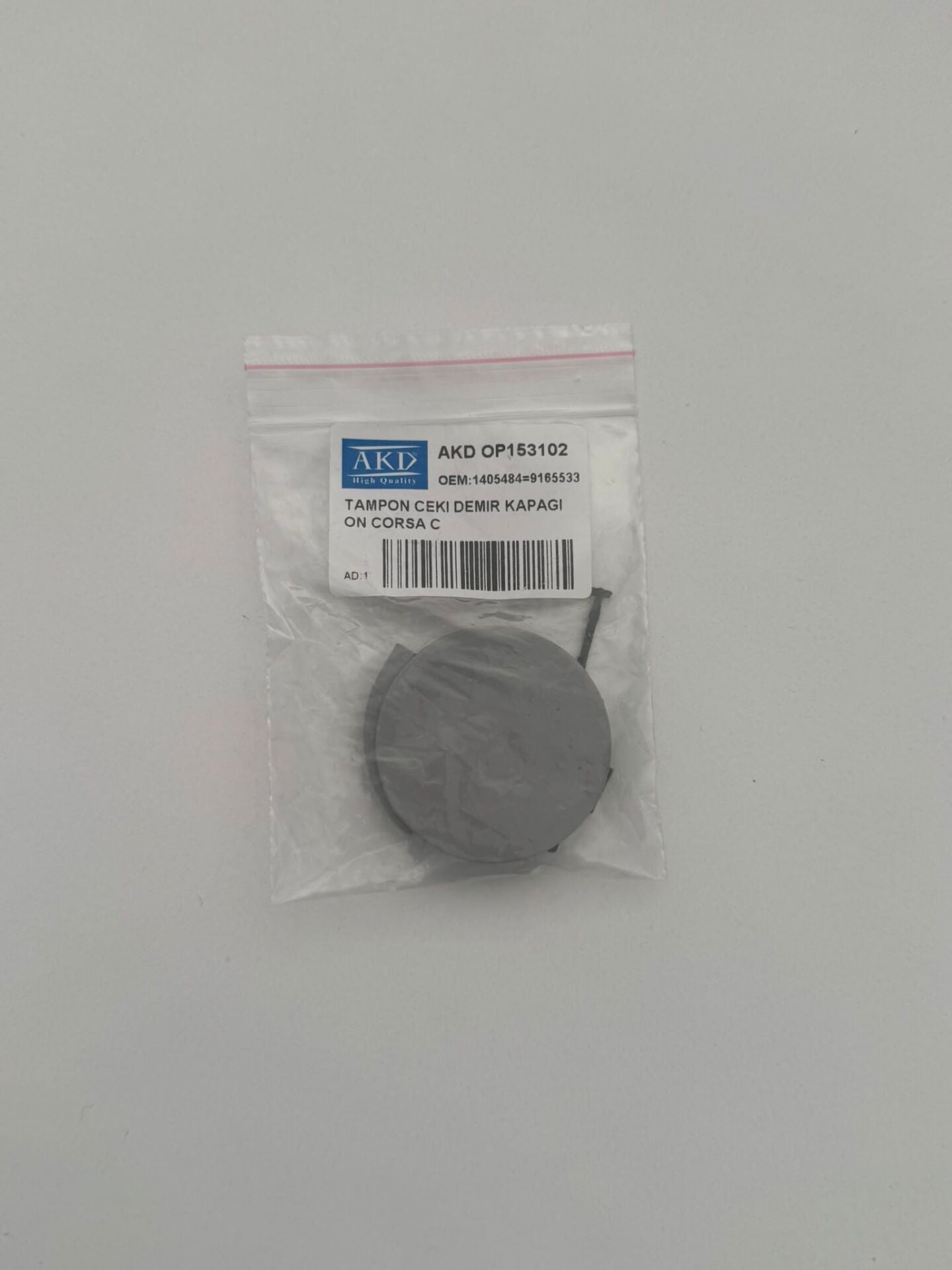 Opel Corsa C Ön Tampon Çeki Demir Kapağı 9165533 - 1405484