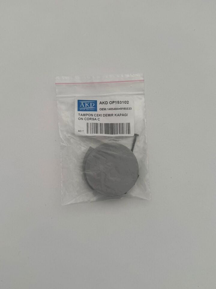 Opel Corsa C Ön Tampon Çeki Demir Kapağı 9165533 - 1405484