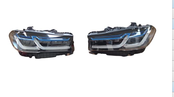 BMW 5 SERİ G30 ÖN FAR SET LAZER MAVİ