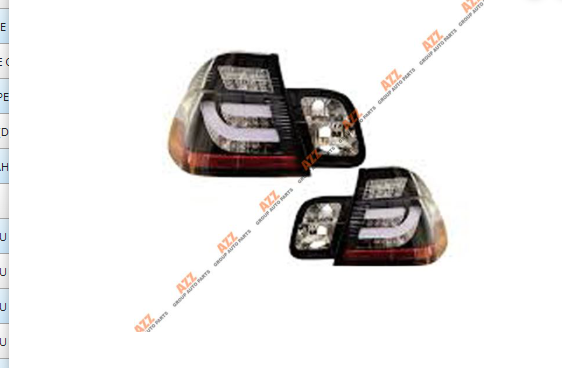 BMW 3 SERİ 46 99-01 ARKA STOP LED TAKIM FÜME