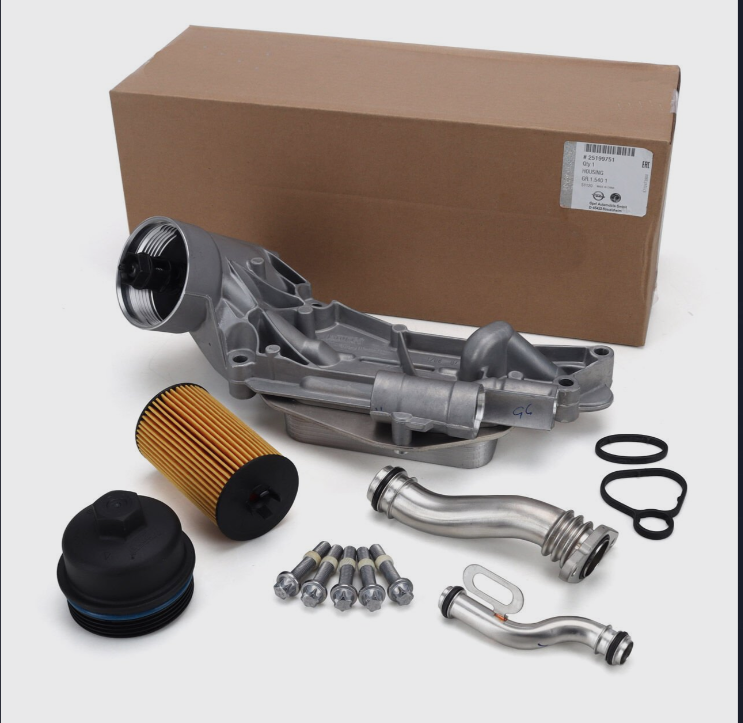 BSG 25199751 | Opel Astra H/J Insignia Mokka Cruze Aveo T250/300 Yağ Soğutucu Komple